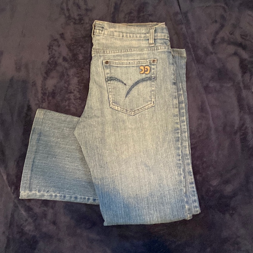 Joe’s Jeans Size 30” Low Rise Wide Bottom